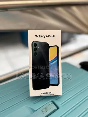New Samsung Galaxy A15 5G 256 GB Black