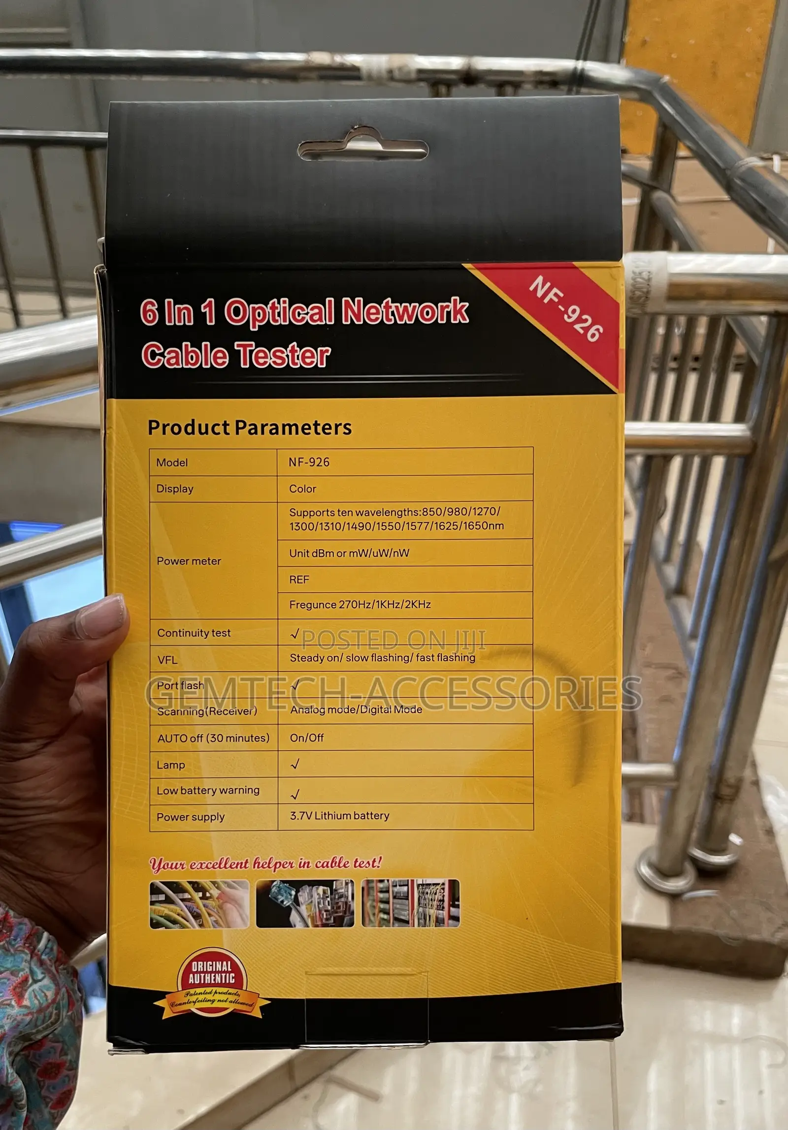 6 in 1 Optical Network Cable Tester Nf- 926