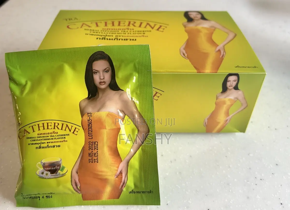 Original CATHERINE Herbal Tea Detox Weight Control Slimming 32 Sachets