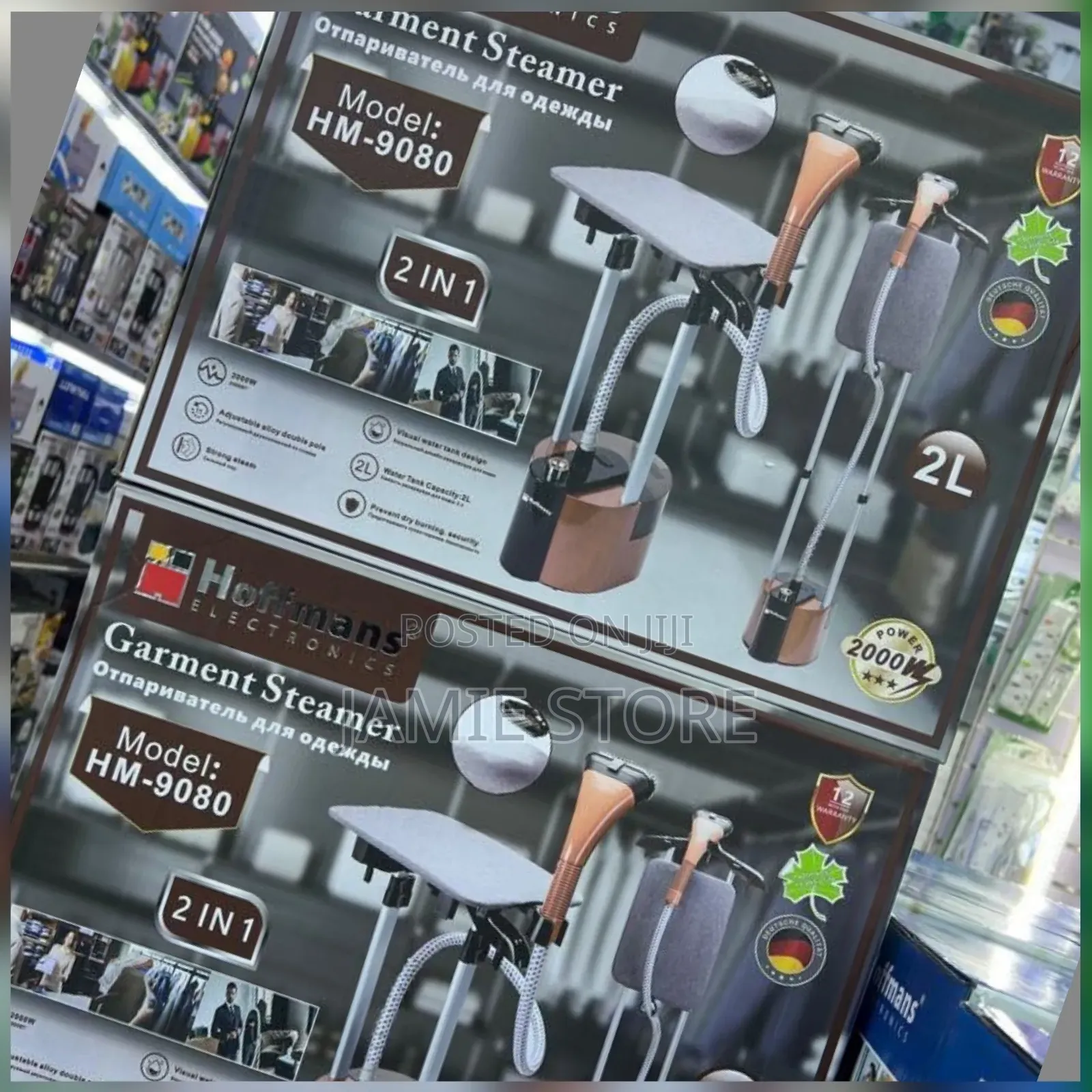 2l Hoffman Garment Steamer/ 2in 1 Garment Steamer