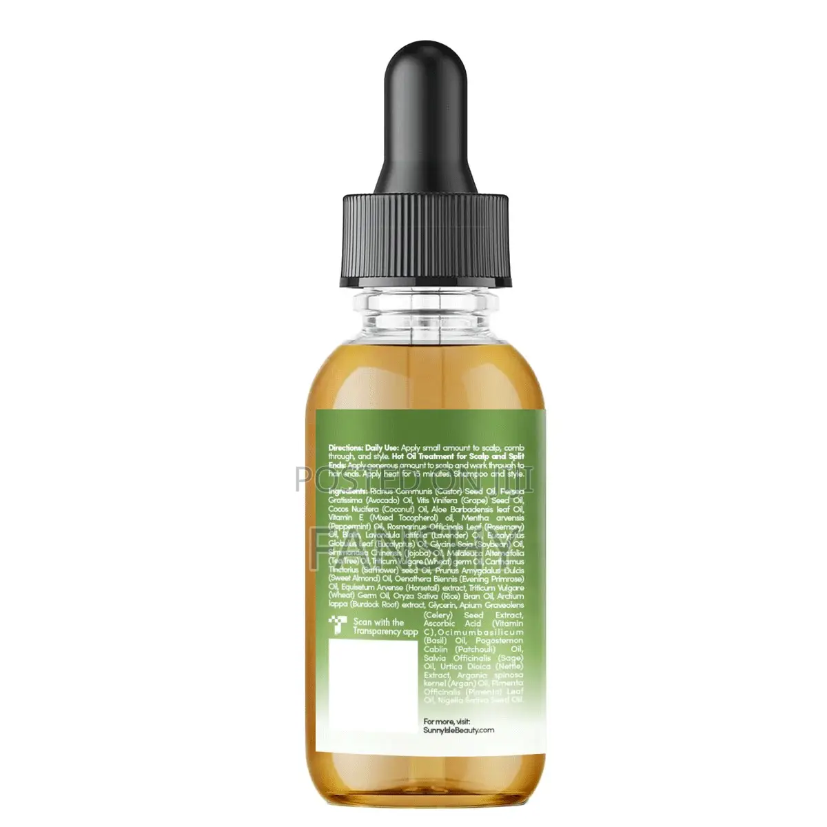 Sunny Isle Rosemary and Mint - Strong Hair Roots Oil