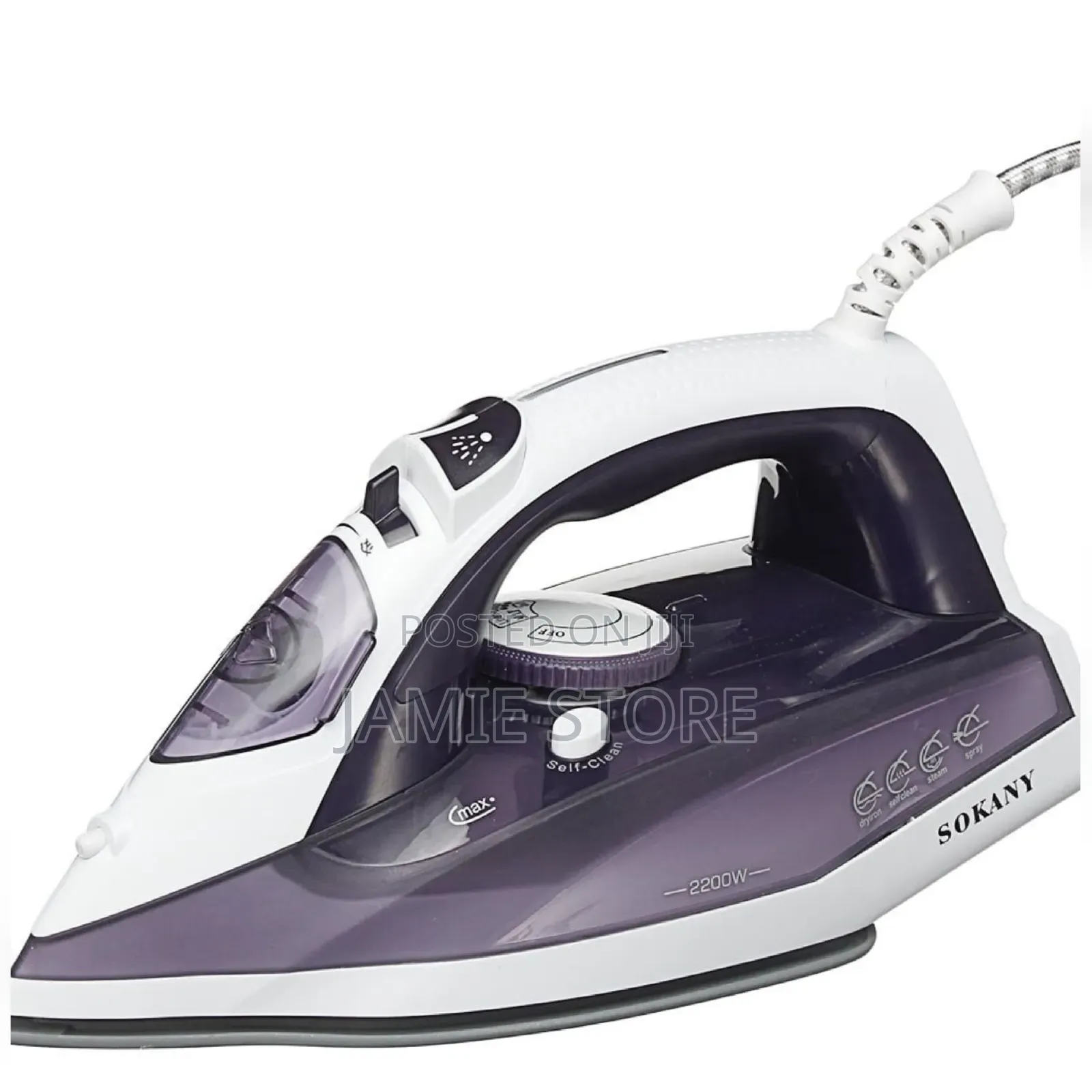Sokany Wet and Dry Iron/Sokany 2 in 1 Iron