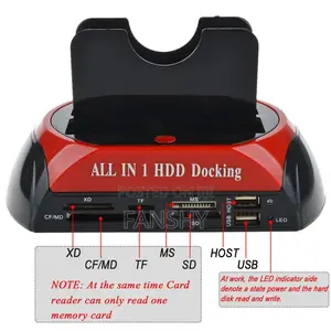 Original Hard Drive Docking Station Dual Bay USB 3.0
