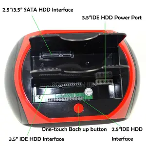 Original Hard Drive Docking Station Dual Bay USB 3.0