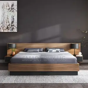 5x6 Wooden Bed Double Drawers | Solid Wood Bed Frame Free Install