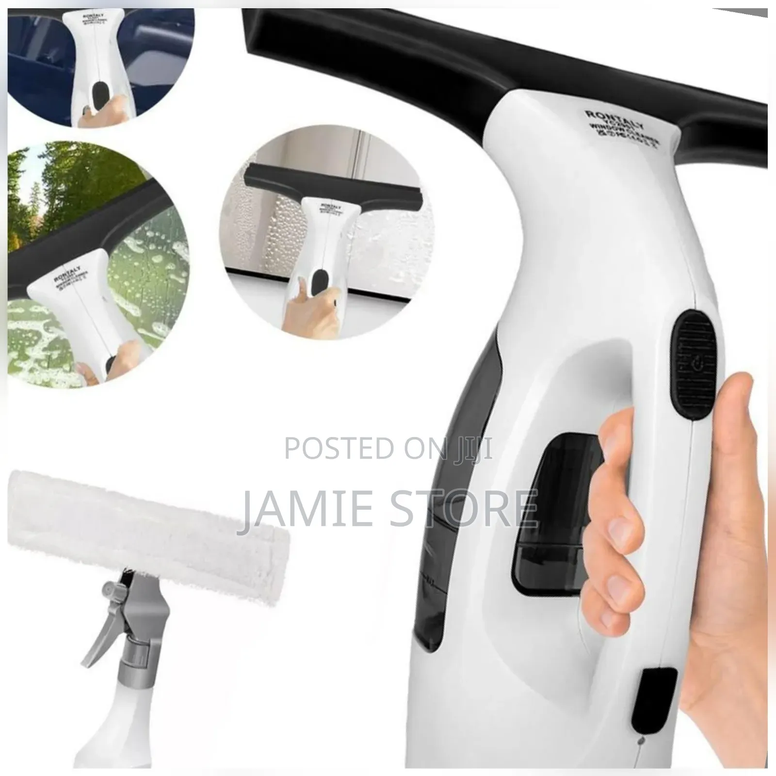 Rechargeable Window / Glass Vacuum Cleaner