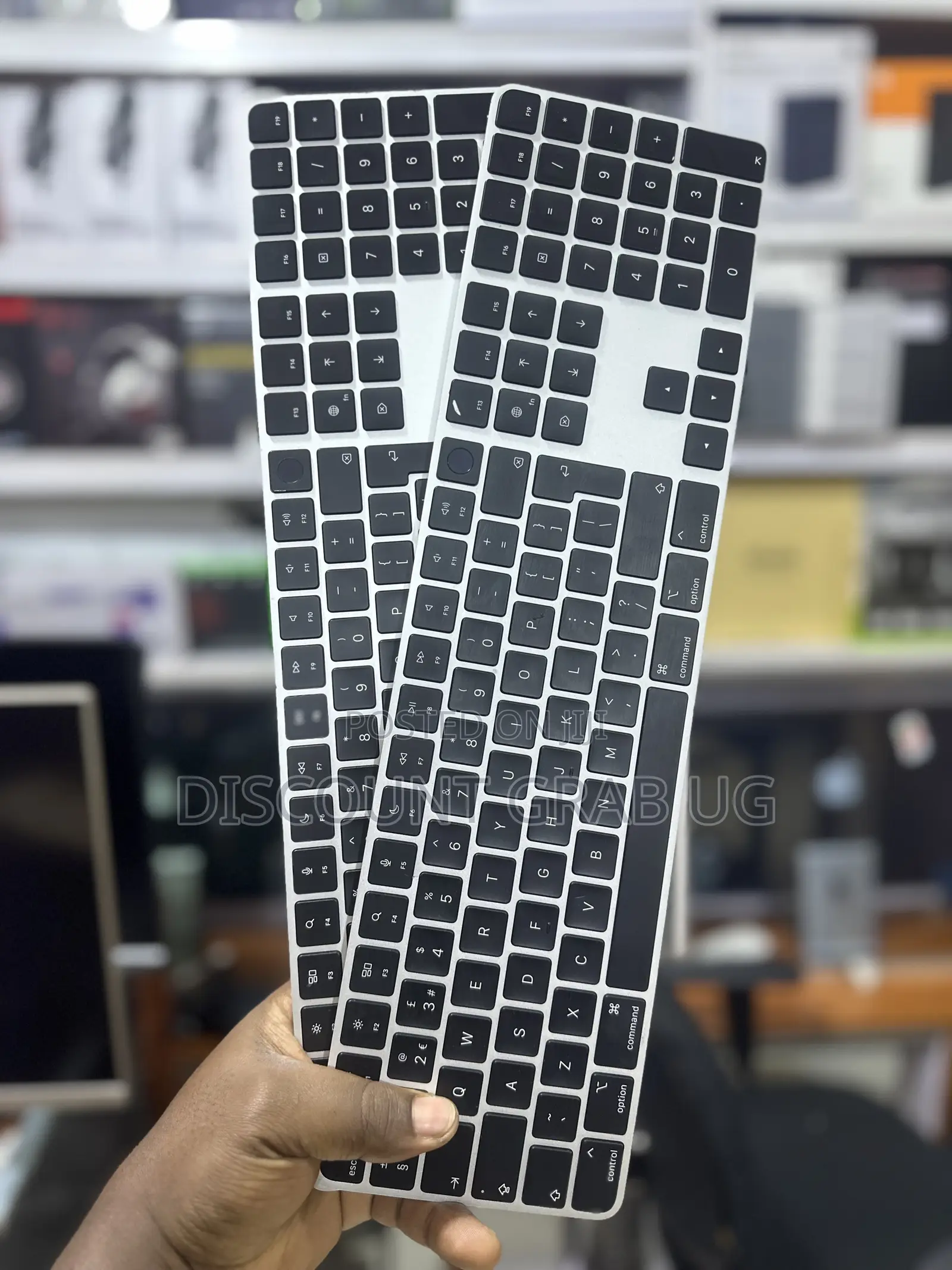 Magic Keyboard 2 Numeric With Fingerprint Black