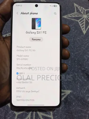 Samsung Galaxy S21 FE 5G 128 GB Gray