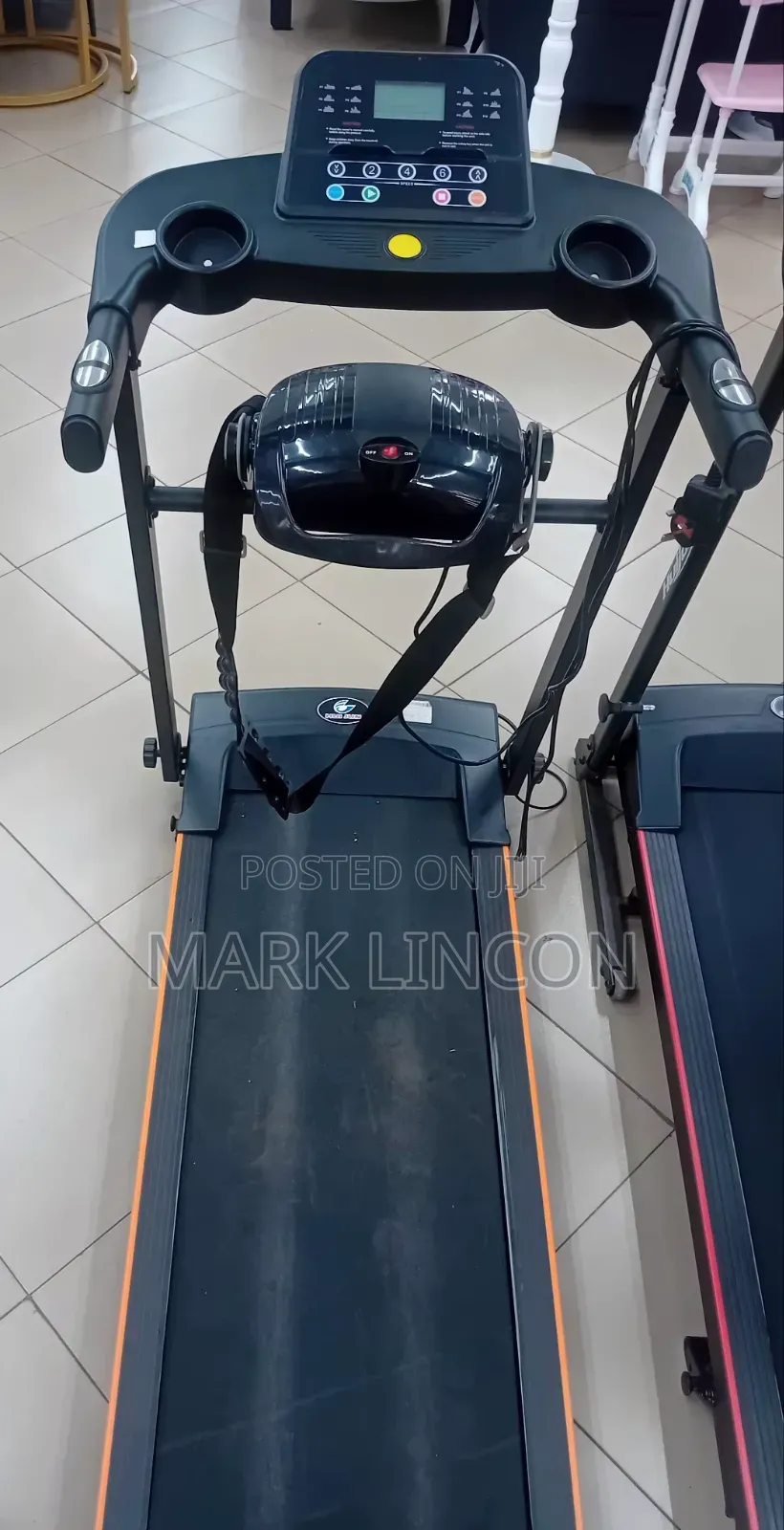 Supermax Pro Motorized Folding Treadmill With Belt Massager