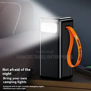 AIdeepo AD-PD13 50000mAh Power Bank With Built-in 4 Cables.