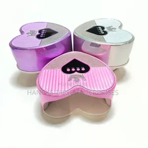 Heart-Shaped UV/LED Nail Lamp (Gel Nail Curing Light).