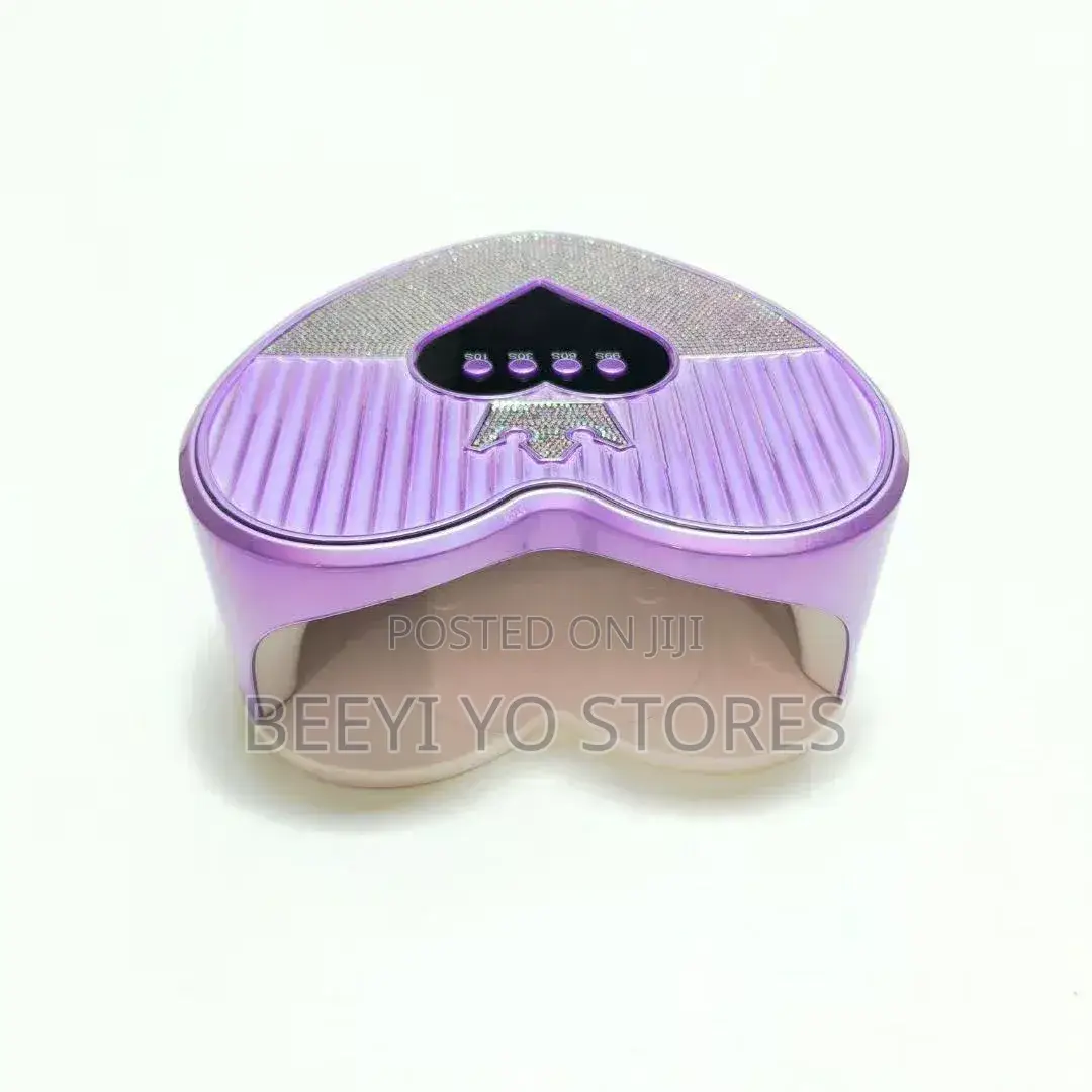 Heart-Shaped UV/LED Nail Lamp (Gel Nail Curing Light).