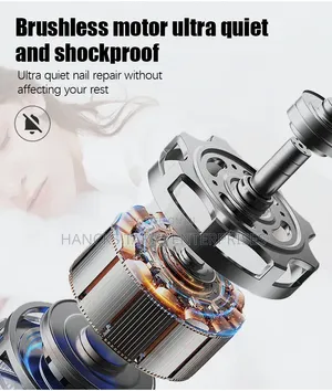 Portable Cordless Electric Nail Drill Pen.