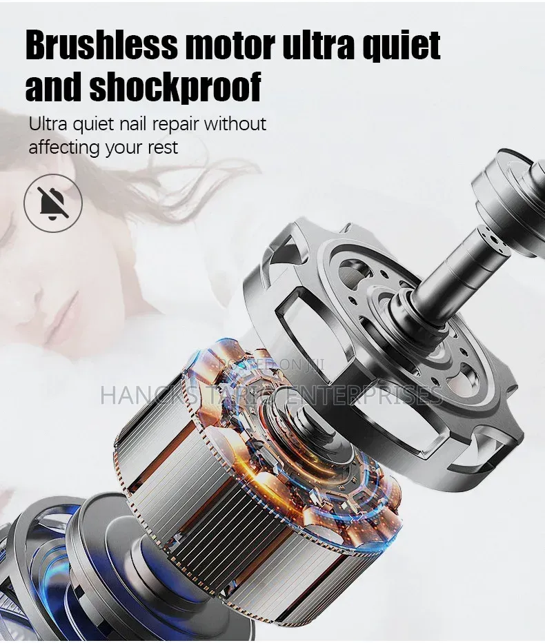 Portable Cordless Electric Nail Drill Pen.