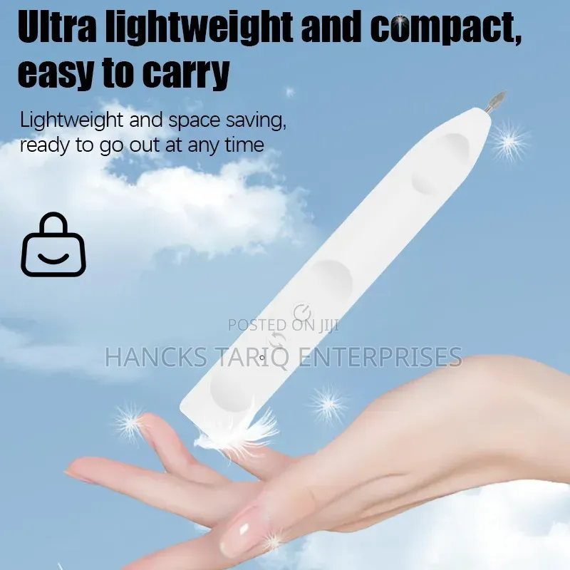 Portable Cordless Electric Nail Drill Pen.