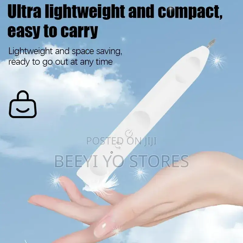 Portable Cordless Electric Nail Drill Pen.