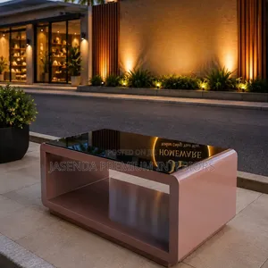 Glass Top Center Table | Modern Coffee Table