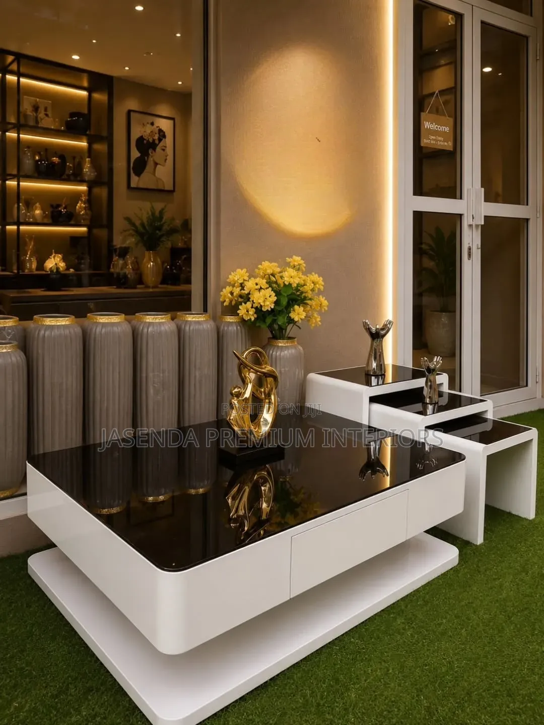 Center Table With Storage Drawer | Wooden Coffee Table