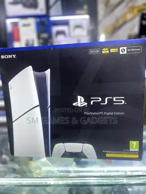 Sony PlayStation 5 Slim Digital – 100% New (No Discs Needed)