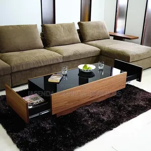 Modern Center Table With Drawer | Wooden Coffee Table Free Delivery