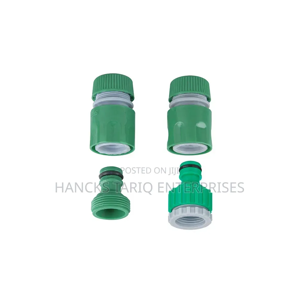 Garden Tools Hose Connector Set (Water Hose Fittings and Adapters).