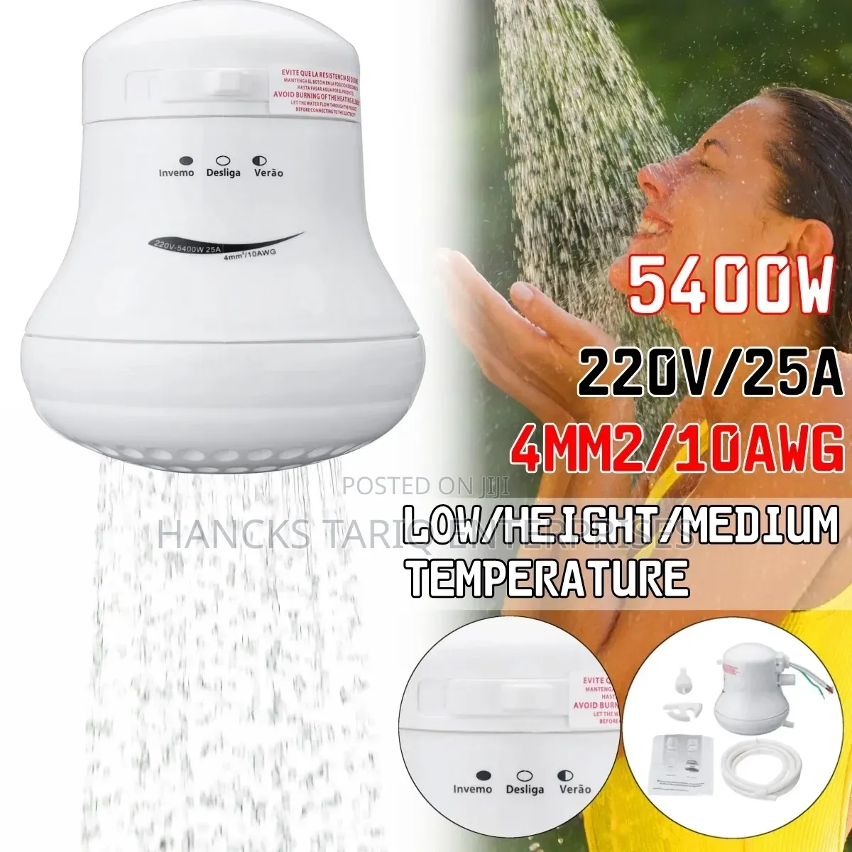 Zhenhua Ducha Instant Electric Water Heater Shower Head.