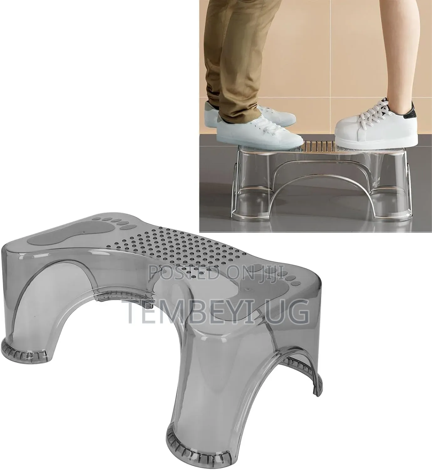 Toilet Squat Stool, Portable Bathroom Foot Stool