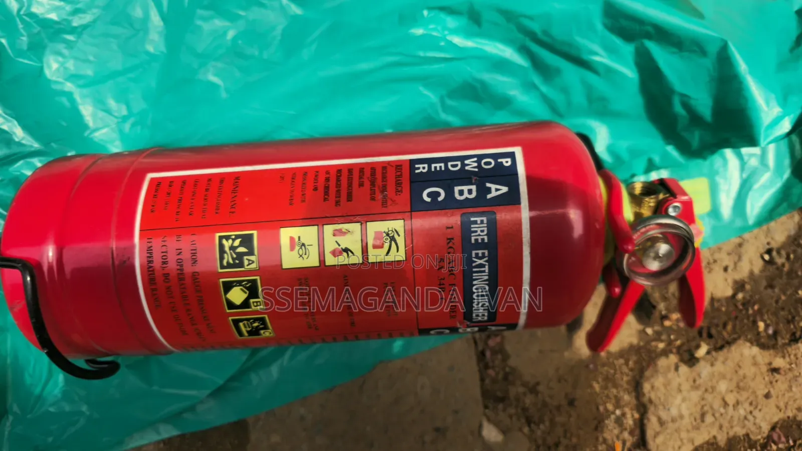 Fire Extinguisher Genuine 1 Kg Abc Powder