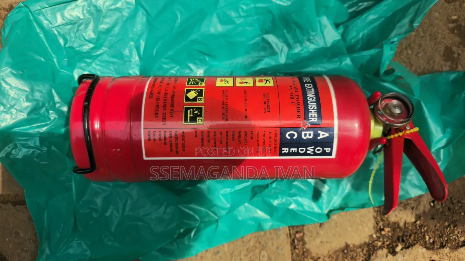 Fire Extinguisher Genuine 1 Kg Abc Powder