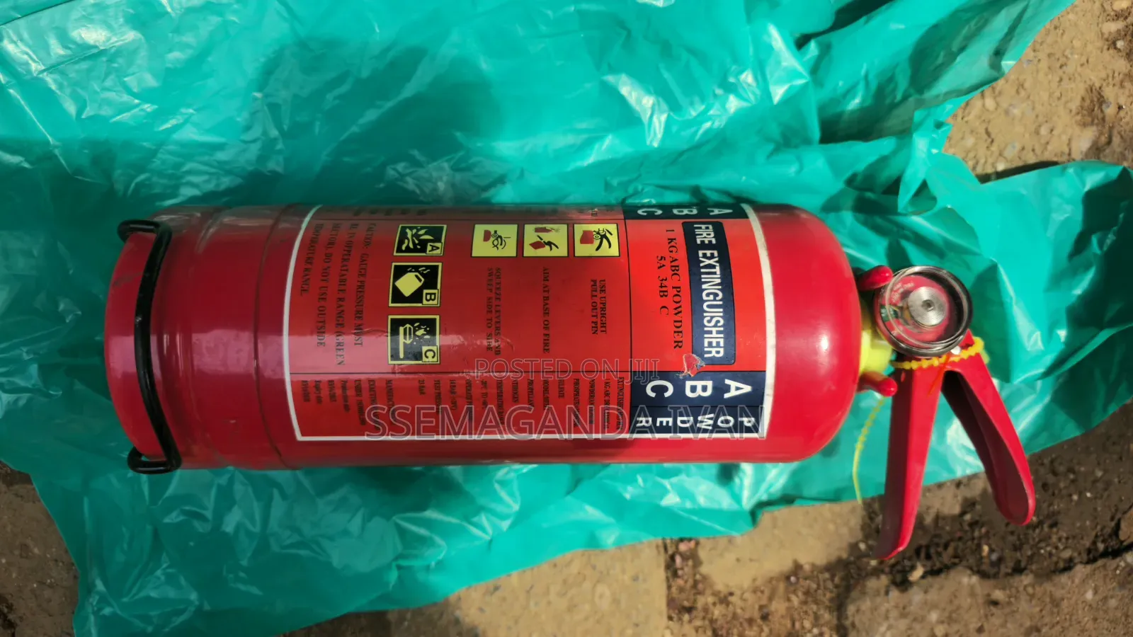 Fire Extinguisher Genuine 1 Kg Abc Powder