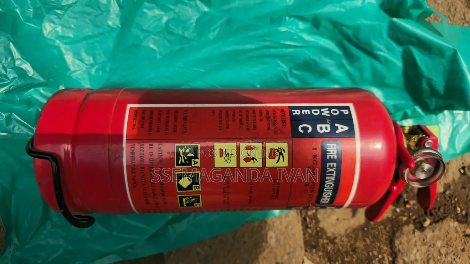Fire Extinguisher Genuine 1 Kg Abc Powder