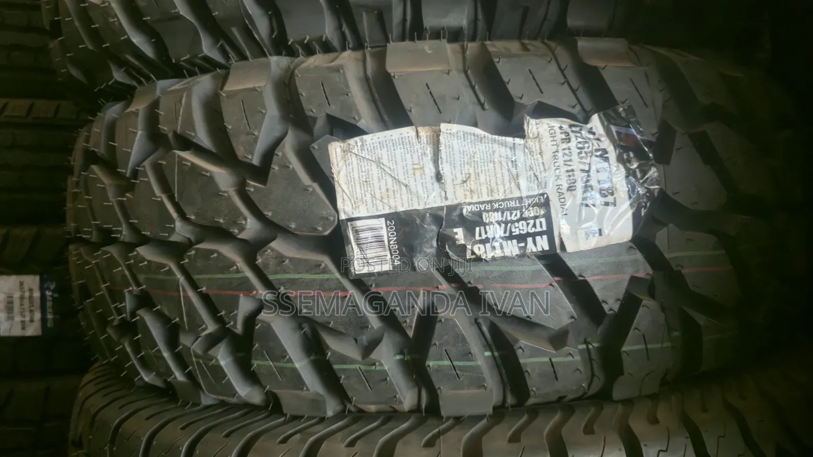 265/70r17 Landcruiser,Hilux,vigo,tundra ONYX Tyres Mudterrain