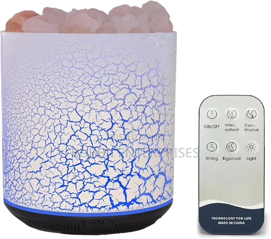 Humidifier 3-in-1 Himalayan Salt Lamp Essential Oil Diffuser