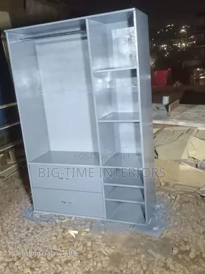 Brilliant Open Wardrobe Gray 4*6ft