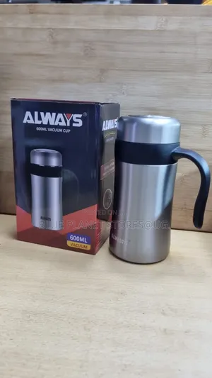 ALWAYS 500mls Vacuum Cup \\ Hot and Cold \\ Food Grade Stainless Steel