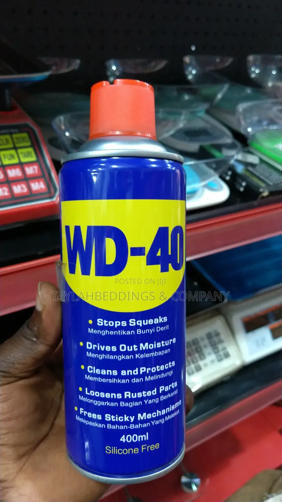 WD-40 Penetrating Oil Aerosol Lubricant Spray 400 Ml
