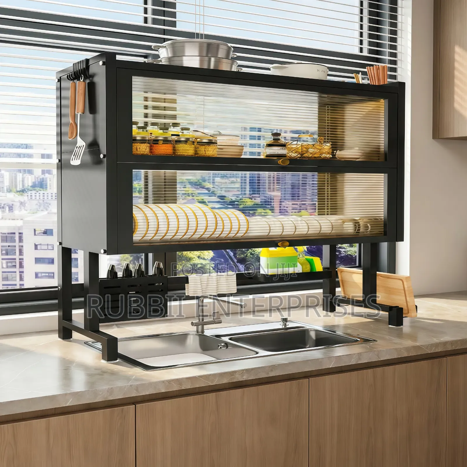 Over the Sink Rack 85cm ~ Double Teir