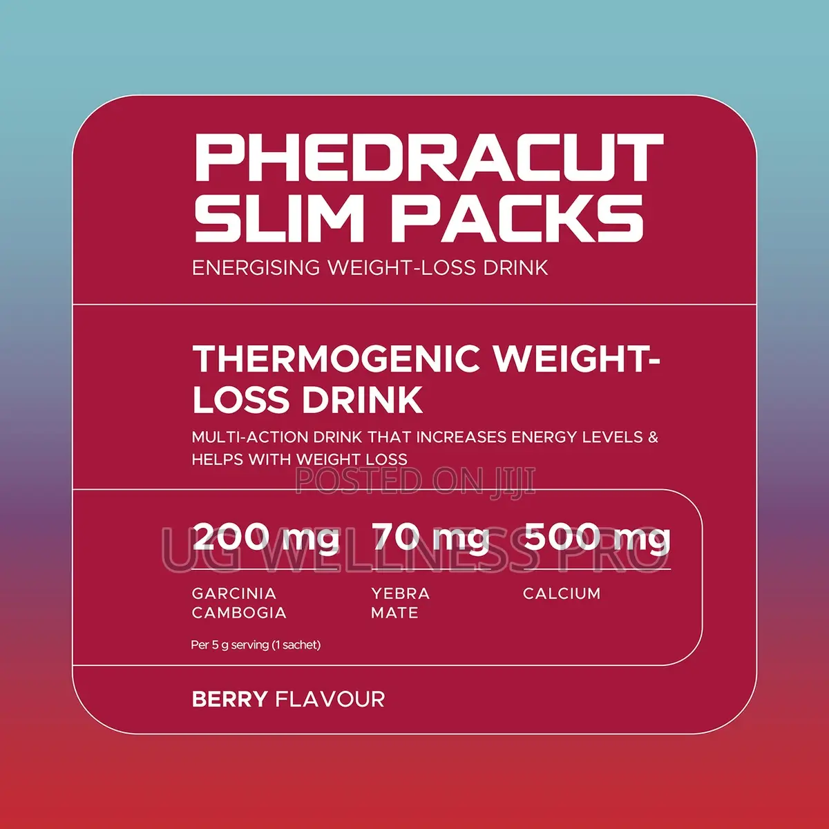 Phedra Cut Slimpacks Helps You Lose Weight 20 Sachets