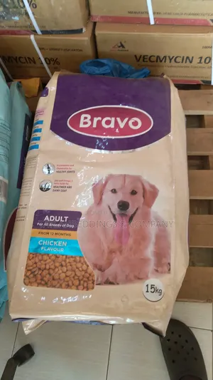 Bravo Chicken Flavour Adult Dog Food(From 12months)