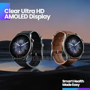 Amazfit GTR 3 Pro Smart Watch 1.45" Ultra HD Display 12-Day Battery
