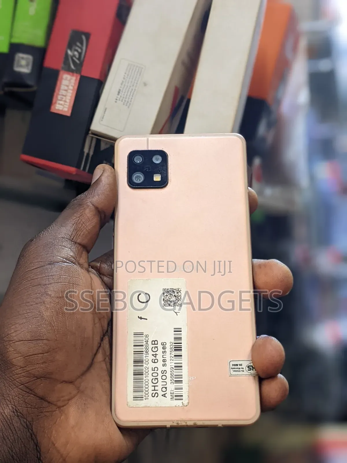 Sharp Aquos Sense6 64 GB Gold