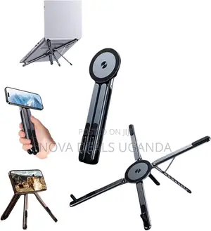 Jmary 3-in-1 Magnetic Foldable Laptop Stand Aluminium Ergonomic