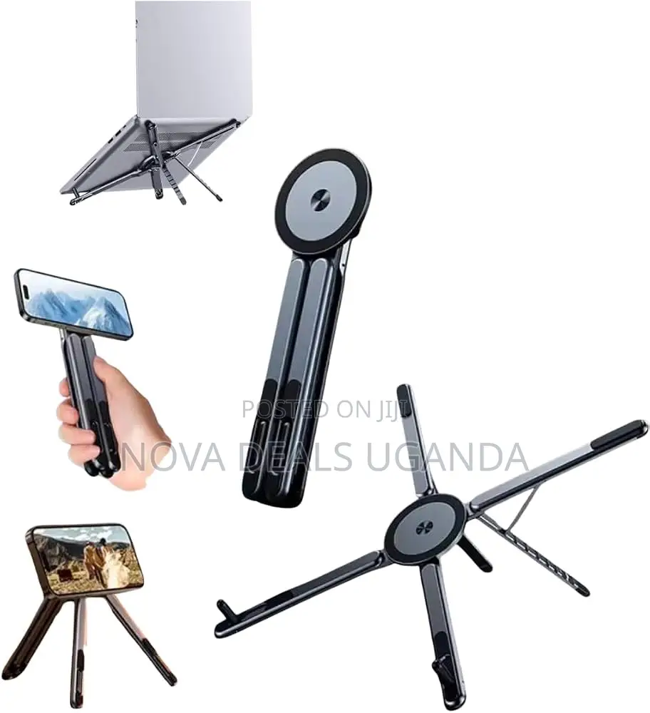 Jmary 3-in-1 Magnetic Foldable Laptop Stand Aluminium Ergonomic