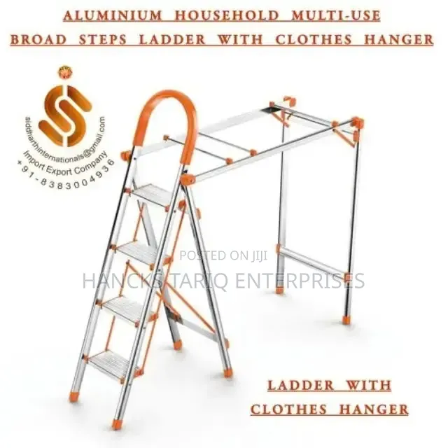Folding Multi-Purpose Scaffolding Ladder Work Platform.
