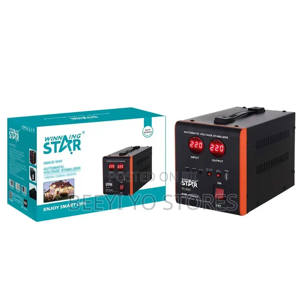 Winning Star Automatic Voltage Regulator (AVR-2000VA).