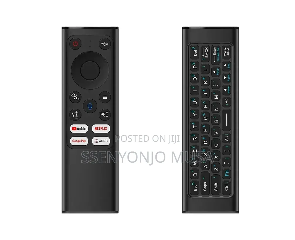 Green Lion Wireless Remote Pro With Mini Keyboard Air Mouse – Black