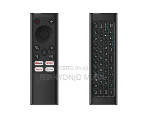 Green Lion Wireless Remote Pro With Mini Keyboard Air Mouse – Black