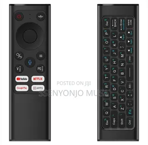 Green Lion Wireless Remote Pro With Mini Keyboard Air Mouse – Black
