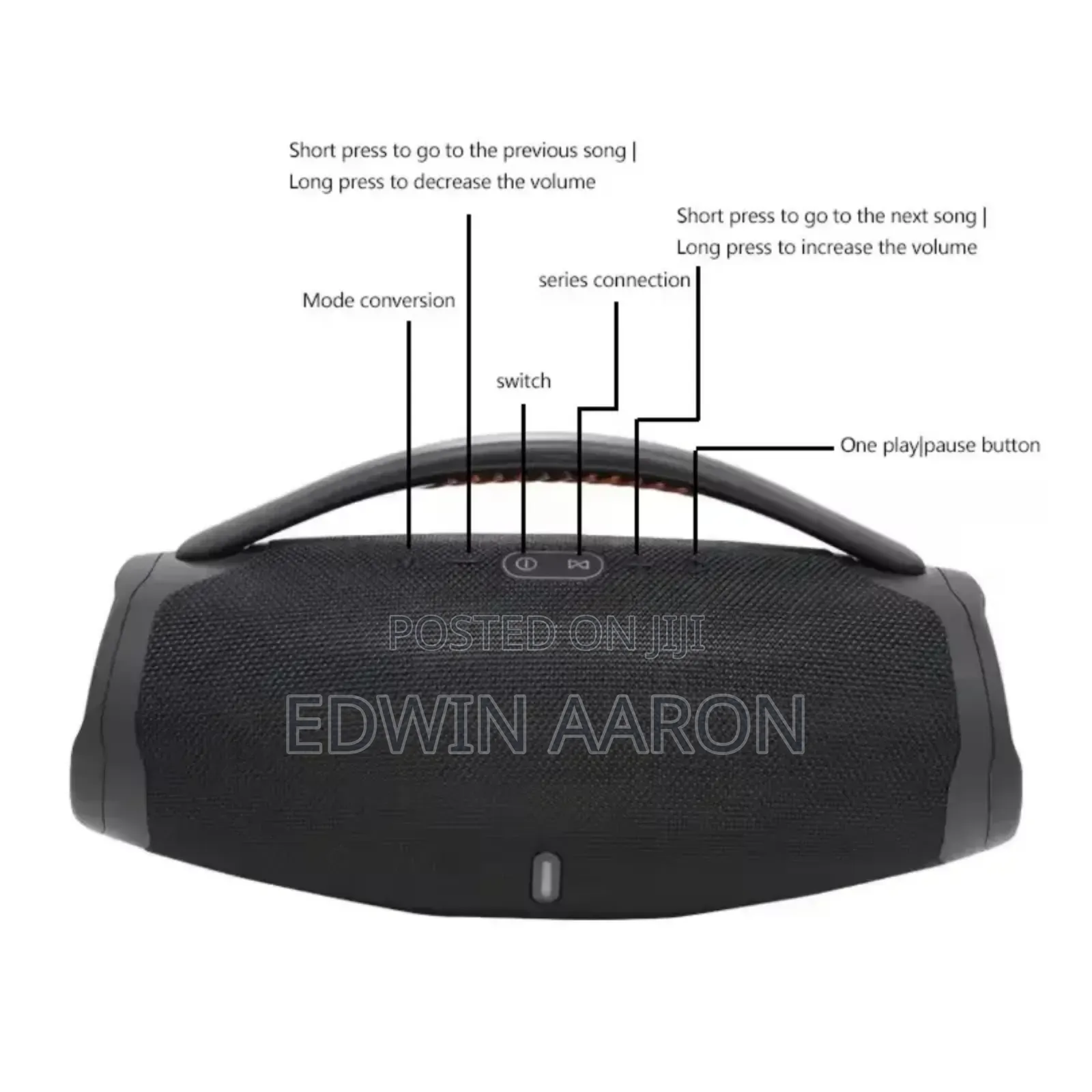 Boom Box 3 Wireless SuperBass Speaker
