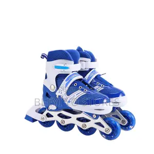 Black Adjustable Inline Skates (Roller Blades).